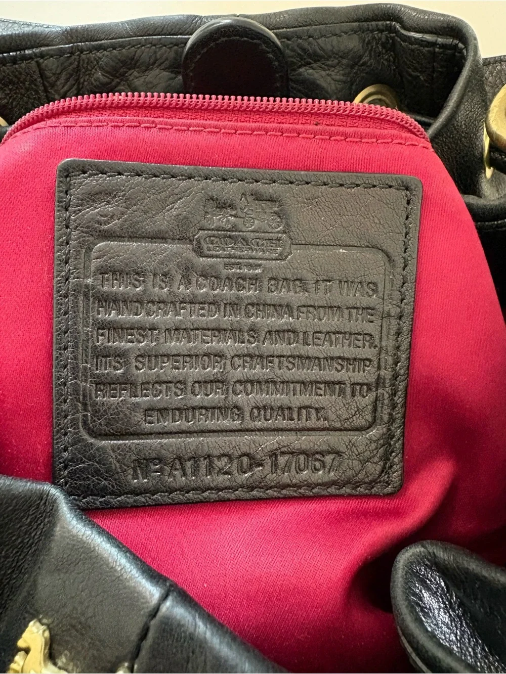 Coach Madison Marielle Hobo Drawstring Bag